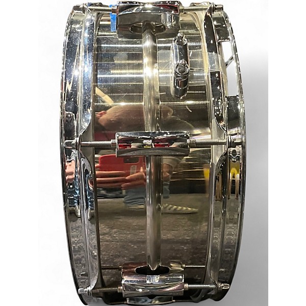 Used Pearl 14in Sensitone Steel Chrome Silver Drum