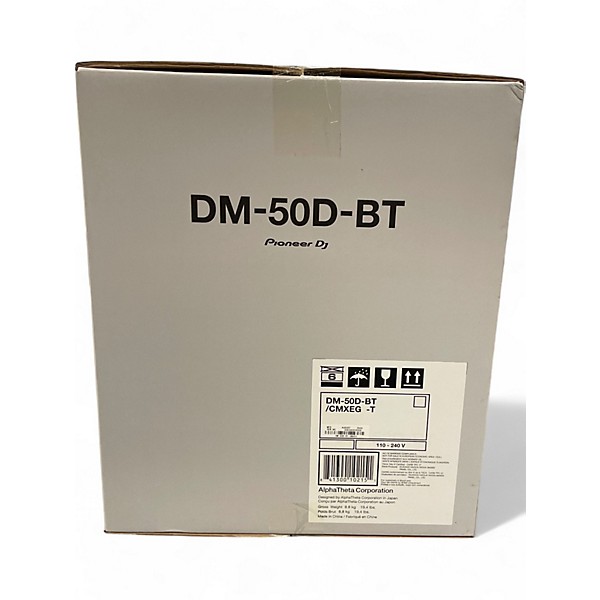 Used Pioneer DJ DM 50D BT Powered Monitor