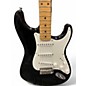 Used Squier Standard SSS Stratocaster Black Solid Body Electric Guitar