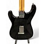 Used Squier Standard SSS Stratocaster Black Solid Body Electric Guitar