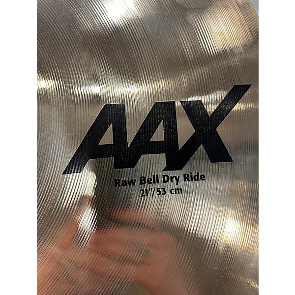 Used SABIAN 21in AAX Raw Bell Dry Ride Cymbal