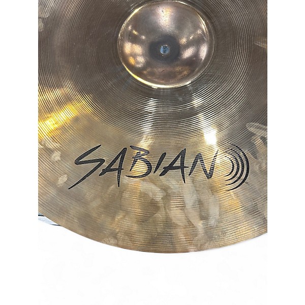 Used SABIAN 21in AAX Raw Bell Dry Ride Cymbal