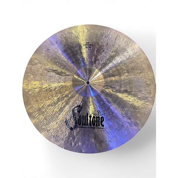 Used Soultone 22in NATURAL CRASH RIDE Cymbal