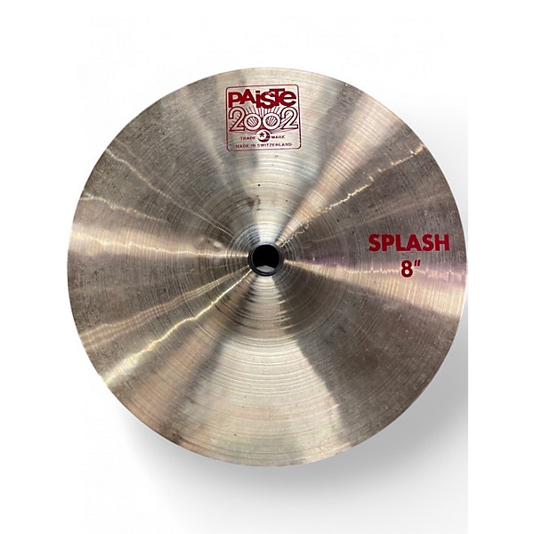 Used Paiste 8in 2002 splash Cymbal