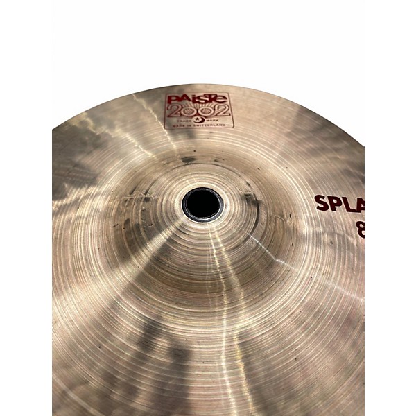 Used Paiste 8in 2002 splash Cymbal