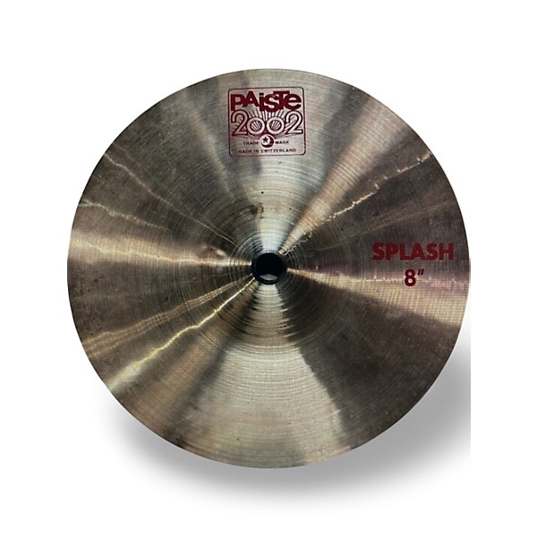 Used Paiste 8in 2002 splash Cymbal