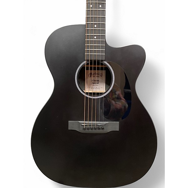 Used Martin 000CX1E Custom Black Acoustic Guitar