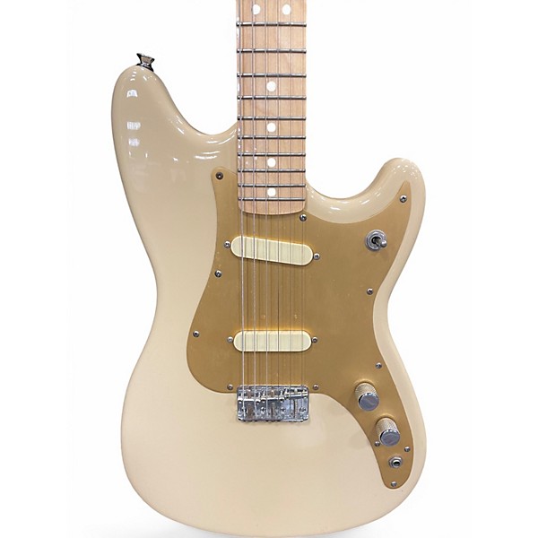 Used Squier Classic Vibe 1950s Duo Sonic Desert Sand Solid Body Electric Guitar