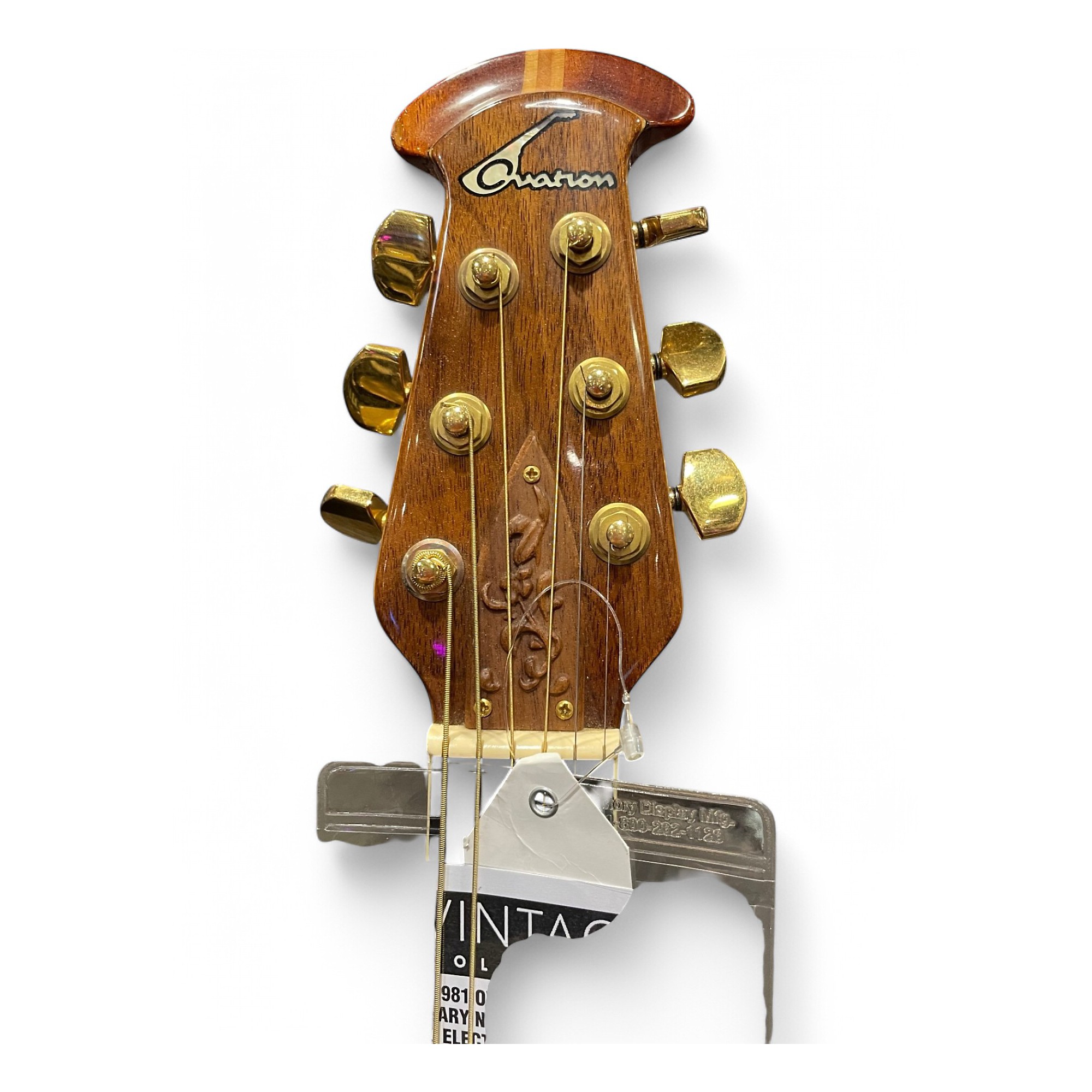 Vintage 1981 Ovation 1657 Anniversary Natural Acoustic Electric