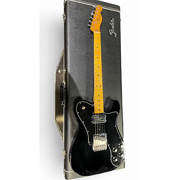 Used Fender American Vintage II 1977 Telecaster Custom Ebony Solid Body Electric Guitar,New Products : American Fashion Style Bags On Sale