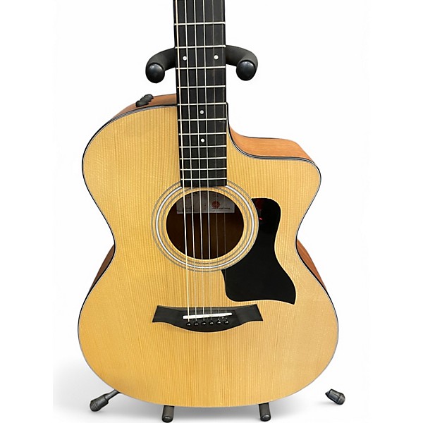 Used Taylor 114CE Natural Acoustic Electric Guitar