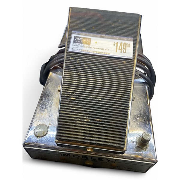 Vintage 1990s Morley PWOV Power Wah Volume Effect Pedal