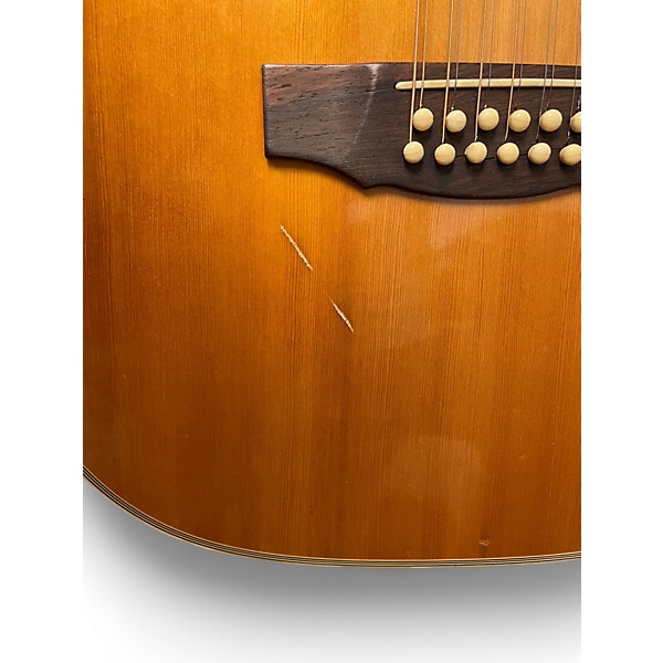 Vintage 1970 Guild F312-NT Natural 12 String Acoustic Guitar