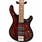 Used 2015 Prs  gg 10 top Red to Black Fade Electric Bass Guitar