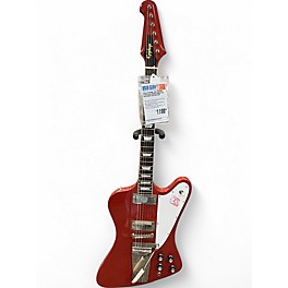 Used Epiphone 1963 Firebird V Maestro Vibrola Ember Red Solid Body Electric Guitar