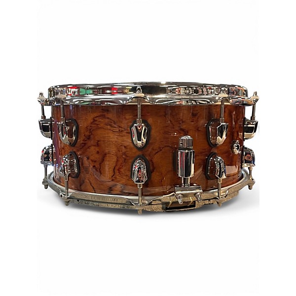 Used Mapex 14in Black Panther Shadow Snare Drum Natural Drum