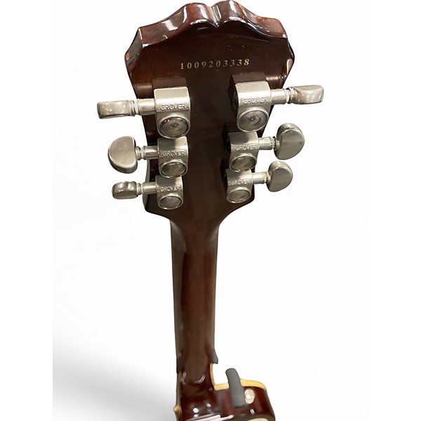 Used 2010 Epiphone Les Paul Standard PlusTop Pro Honey Burst Solid Body Electric Guitar