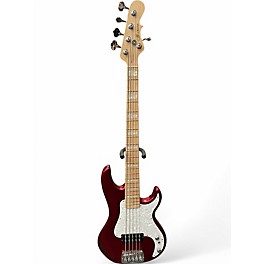 Used G&L kiloton 5 Candy Apple Red Electric Bass Guitar