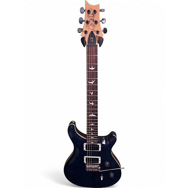 Used 2018 PRS CE24 Whale Blue Solid Body Electric Guitar,Specials : American Fashion Style Bags On Sale