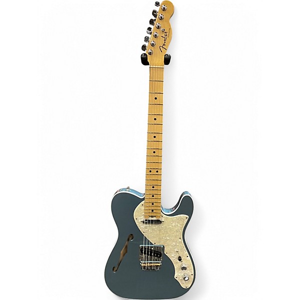 Used Fender American professional II thin Sky Blue Hollow Body Electric Guitar,New Products : American Fashion Style Bags On Sale
