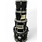 Used 2000s TAMA 4 Piece SWINGSTAR PIANO BLACK Drum Kit