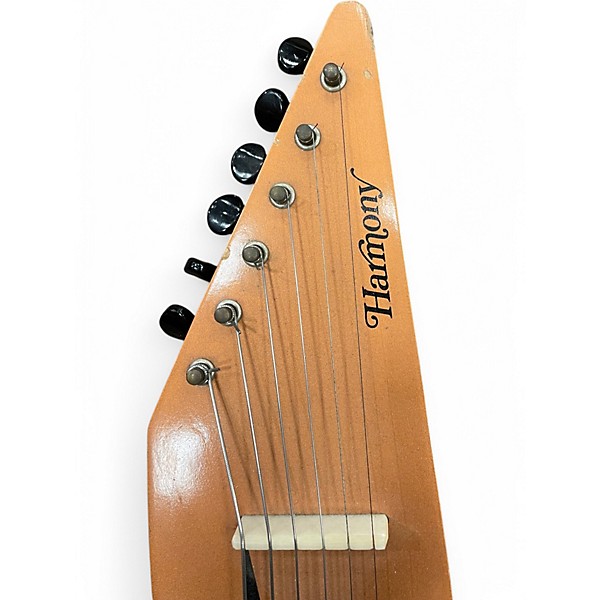 Used Harmony H1 LAP STEEL BRASS Lap Steel