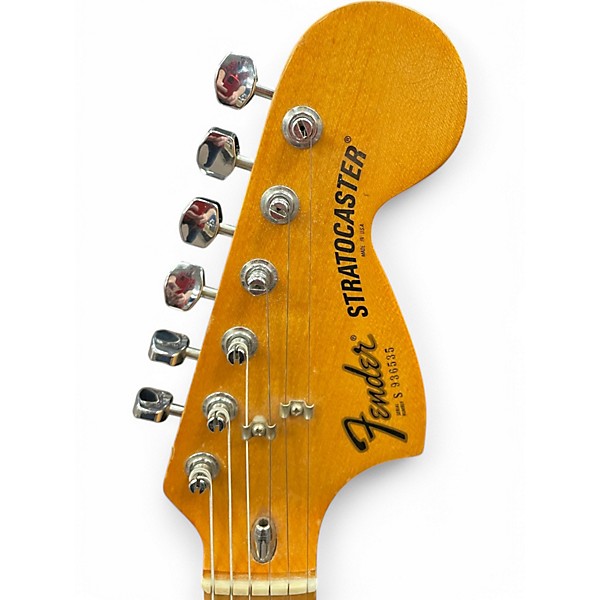Vintage 1979 Fender Stratocaster Natural Solid Body Electric Guitar