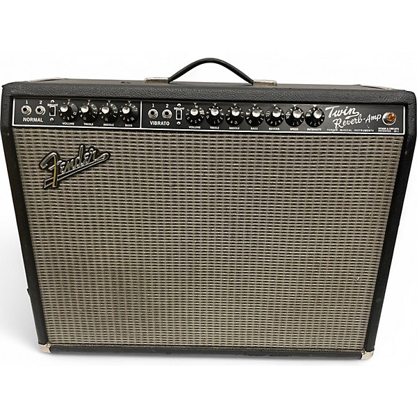 Used 2012 Fender Twin Reverb 2x12 Tube Guitar Combo Amp