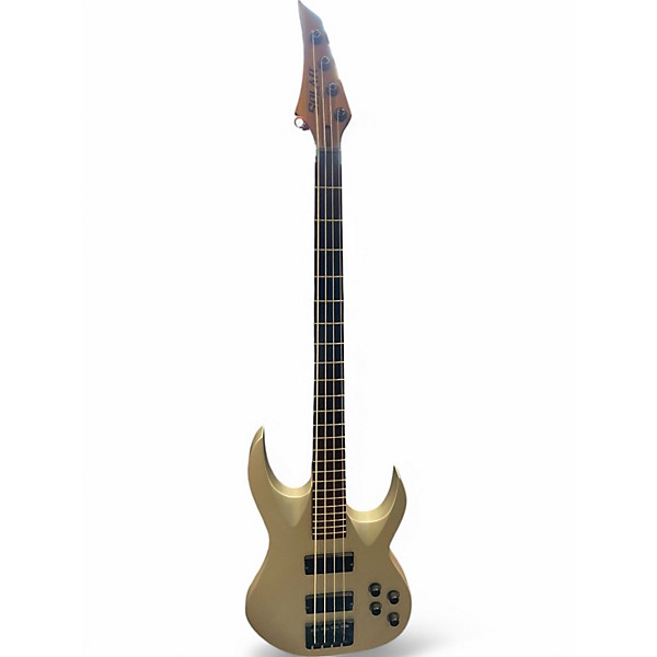 Used Solar Guitars bass Silver Electric Bass Guitar