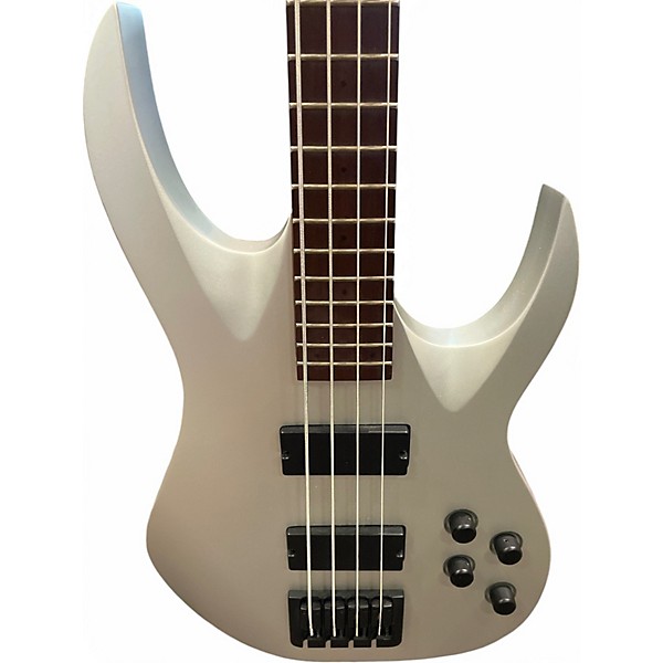 Used Solar Guitars bass Silver Electric Bass Guitar