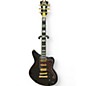 Used D'Angelico Deluxe Series Bedford Stopbar Tailpiece Black Hollow Body Electric Guitar thumbnail