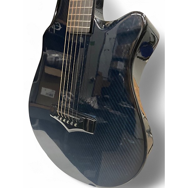 Used Emerald X-10 BLUE CARBON FIBER Acoustic Guitar