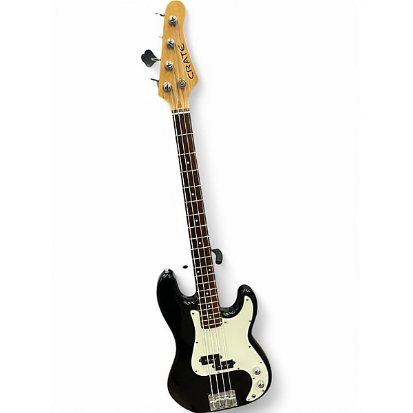 Used Crate ELB01 Black Electric Bass Guitar