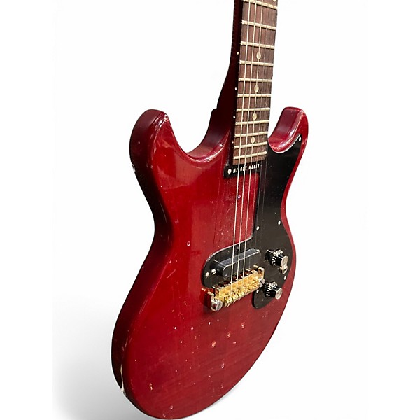 Vintage 1965 Gibson Melody Maker D Cherry Solid Body Electric Guitar