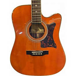 Used Epiphone Masterbuilt DR-500MCE Natural Acoustic Electric Guitar
