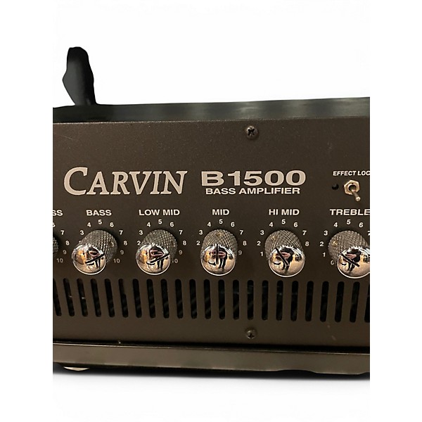 Used Carvin B1500 Bass Amp Head
