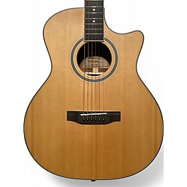 Used Jericho S-1 Natural Acoustic Electric Guitar