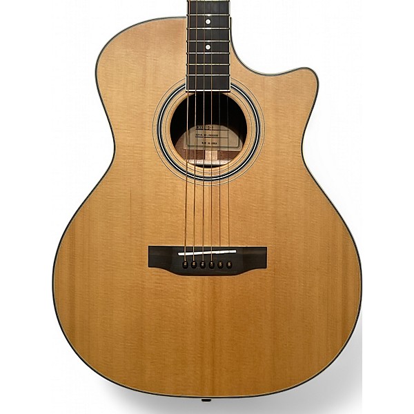 Used Jericho S-1 Natural Acoustic Electric Guitar