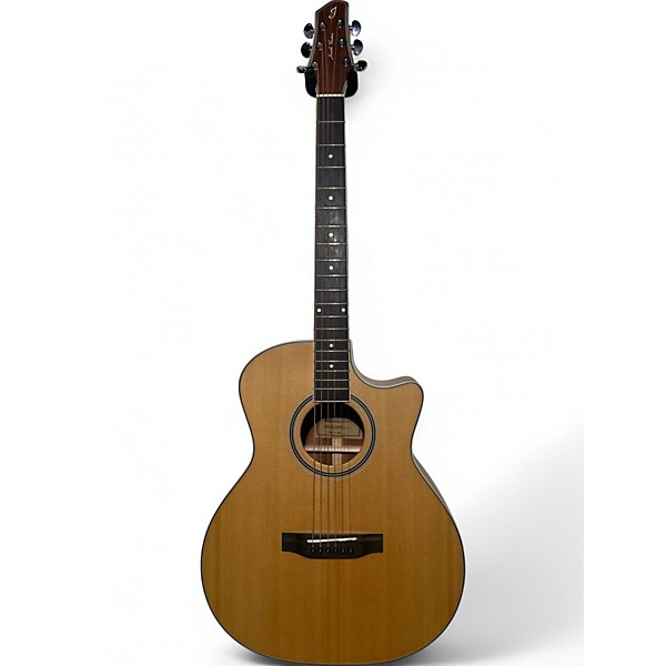 Used Jericho S-1 Natural Acoustic Electric Guitar