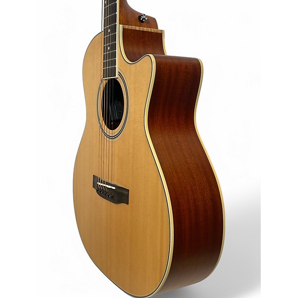 Used Jericho S-1 Natural Acoustic Electric Guitar