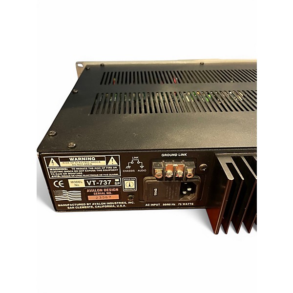 Used Avalon VT737SP Class A Mono Tube Microphone Preamp