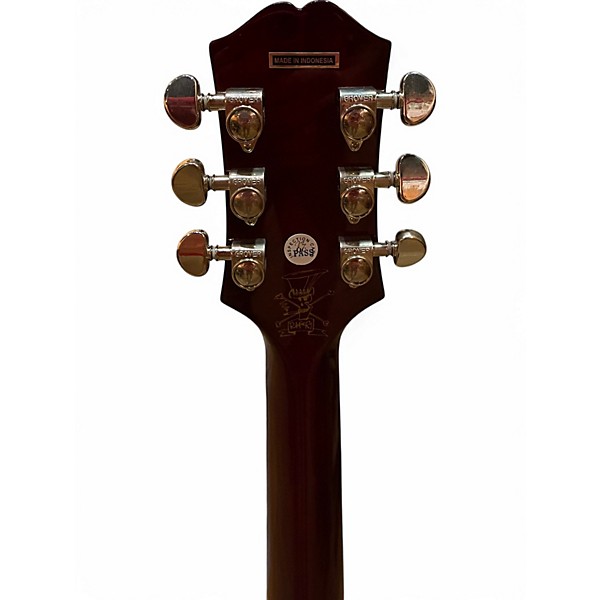 Used 2024 Epiphone Slash J-45 Vermillio Burst Acoustic Electric Guitar