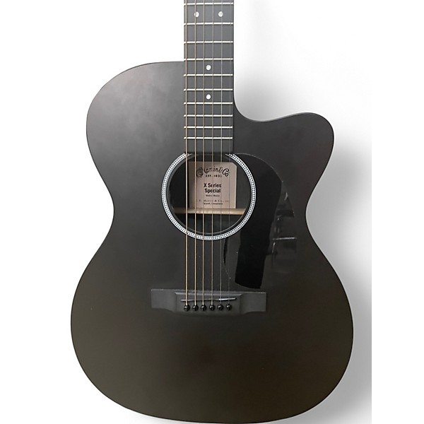 Used Martin 000C-X1E Black Acoustic Electric Guitar