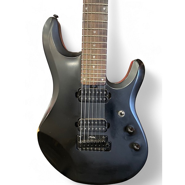 Used Sterling by Music Man JP70 John Petrucci Signature Black Solid Body Electric Guitar