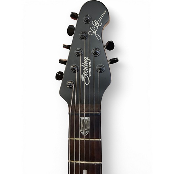 Used Sterling by Music Man JP70 John Petrucci Signature Black Solid Body Electric Guitar