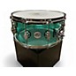 Used DW 14X6.5 Design Series Acrylic Snare SEA GLASS Drum thumbnail