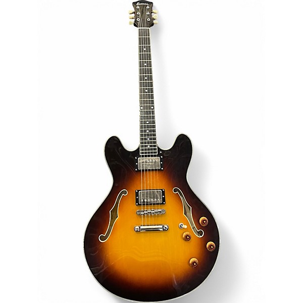 Used Eastman T386-SB SUNBURST Hollow Body Electric Guitar