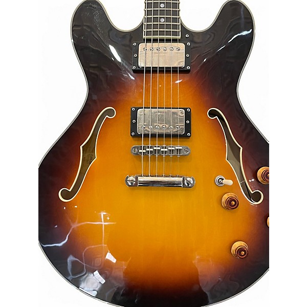 Used Eastman T386-SB SUNBURST Hollow Body Electric Guitar