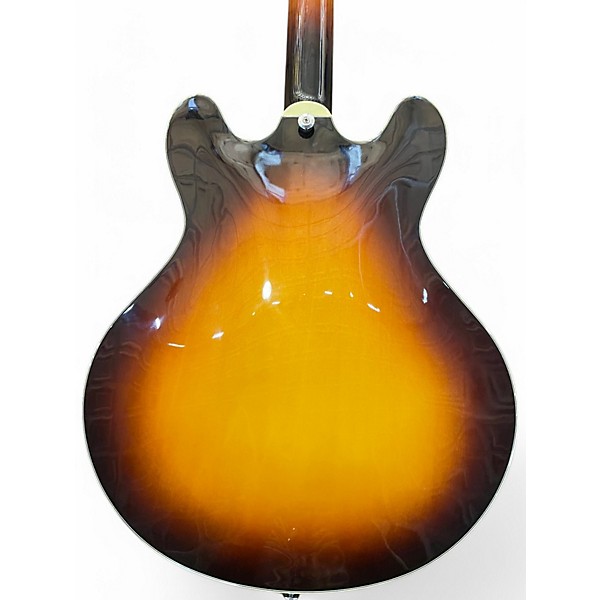 Used Eastman T386-SB SUNBURST Hollow Body Electric Guitar