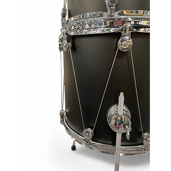 Used Wts 3 Piece Epiphany Matte Black Drum Kit